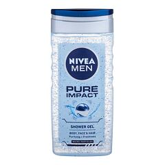 Gel za prhanje Nivea Men Pure Impact 250 ml