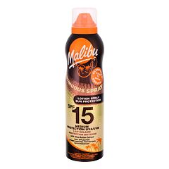 Zaščita pred soncem za telo Malibu Continuous Spray SPF15 175 ml