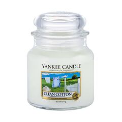 Dišeča svečka Yankee Candle Clean Cotton 411 g