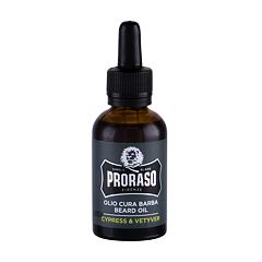 Olje za brado PRORASO Cypress & Vetyver Beard Oil  30 ml