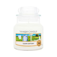 Dišeča svečka Yankee Candle Clean Cotton 104 g