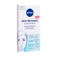 Nega problematične kože Nivea Skin Refining SOS Clear Up Strips 8 kos