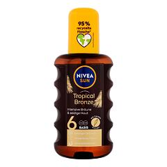 Zaščita pred soncem za telo Nivea Sun Tropical Bronze Oil Spray SPF6 200 ml