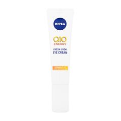 Krema za okoli oči Nivea Q10 Energy Fresh Look 15 ml