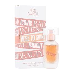 Toaletna voda Naomi Campbell Here To Shine 15 ml