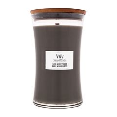 Dišeča svečka WoodWick Sand & Driftwood 610 g