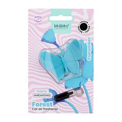 Osvežilci za vozilo Mr&Mrs Fragrance Forest Butterfly Light Blue 1 kos