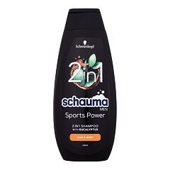 Šampon Schwarzkopf Schauma Men Sports Power 2In1 Shampoo 400 ml