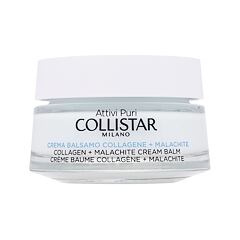 Dnevna krema za obraz Collistar Pure Actives (Attivi Puri) Collagen + Malachite Cream Balm 50 ml Seti