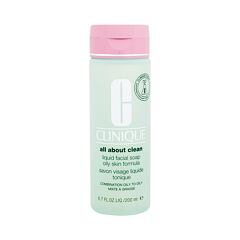 Čistilno milo Clinique All About Clean Liquid Facial Soap Oily Skin Formula 200 ml