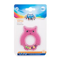 Ropotuljica Canpol babies Rattle Owl Pink 1 kos