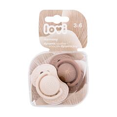 Duda LOVI Harmony Dynamic Soother Girl 3-6m 2 kos