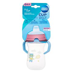 Skodelica Canpol babies Bonjour Paris First Cup Blue 6m+ 250 ml