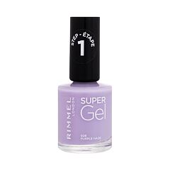 Lak za nohte Rimmel London Super Gel STEP1 12 ml 028 Purple Haze