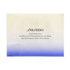 Maska za področje okoli oči Shiseido Vital Perfection Uplifting & Firming Express Eye Mask 12 kos