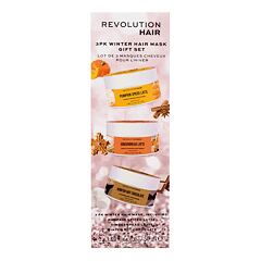 Maska za lase Revolution Haircare London Winter Hair Mask Gift Set 50 ml Seti