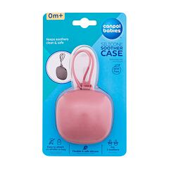 Škatlica za dudo Canpol babies Silicone Soother Case Pink 1 kos