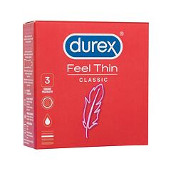 Kondomi Durex Feel Thin Classic 3 kos