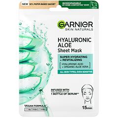 Maska za obraz Garnier Skin Naturals Hyaluronic Aloe Serum Tissue Mask 1 kos