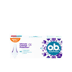 Tampon o.b. ExtraProtect Super 16 kos