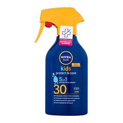 Zaščita pred soncem za telo Nivea Sun Kids Protect & Care Sun Spray 5 in 1 SPF30 270 ml