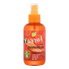 Zaščita pred soncem za telo Vivaco Bio Carrot Tanning Oil SPF15 150 ml