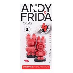 Osvežilci za vozilo Mr&Mrs Fragrance Andy & Frida Red Luxury 1 kos