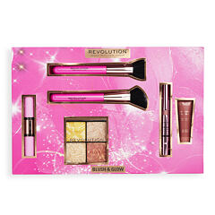 Osvetljevalec Makeup Revolution London Blush & Glow Gift Set 9,6 g Seti