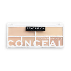 Paletka za konturing Revolution Relove Conceal Me Concealer & Contour Palette 11,2 g Fair