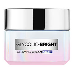 Nočna krema za obraz L'Oréal Paris Glycolic-Bright Glowing Cream Night 50 ml