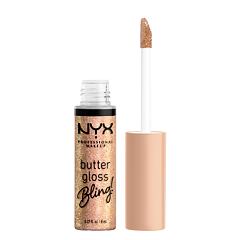 Glos za ustnice NYX Professional Makeup Butter Gloss Bling 8 ml 01 Bring The Bling