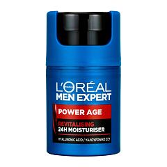 Dnevna krema za obraz L'Oréal Paris Men Expert Power Age 24H Moisturiser 50 ml