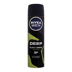 Antiperspirant Nivea Men Deep Black Carbon Amazonia 72H 150 ml