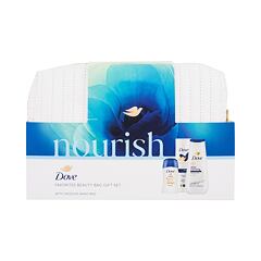 Gel za prhanje Dove Nourish Favorites Beauty Bag 225 ml Seti