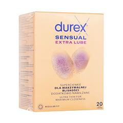 Kondomi Durex Sensual Extra Lube 20 kos