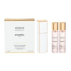 Parfumska voda Chanel Coco Mademoiselle "zasuči in razprši" 3x20 ml