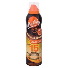 Zaščita pred soncem za telo Malibu Continuous Spray Dry Oil SPF15 175 ml