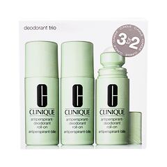 Antiperspirant Clinique Deodorant Trio 225 ml Seti