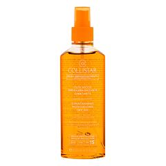 Zaščita pred soncem za telo Collistar Special Perfect Tan Supertanning Moisturizing Dry Oil SPF15 200 ml