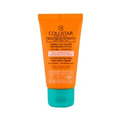 Zaščita pred soncem za obraz Collistar Special Perfect Tan Active Protection Sun Face SPF50+ 50 ml