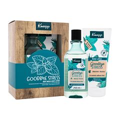 Gel za prhanje Kneipp Goodbye Stress Duo Set 250 ml Seti