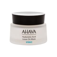 Maska za obraz AHAVA Hyaluronic Acid Leave-On Mask 50 ml