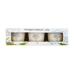 Dišeča svečka Yankee Candle Clean Cotton 37 g Seti