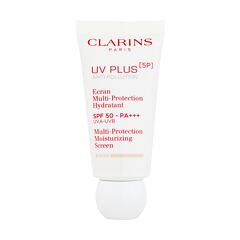 Dnevna krema za obraz Clarins UV Plus 5P Multi-Protection Moisturizing Screen SPF50 30 ml Rose