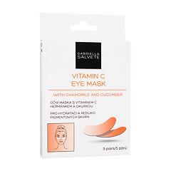 Maska za področje okoli oči Gabriella Salvete Vitamin C Eye Mask 5 kos