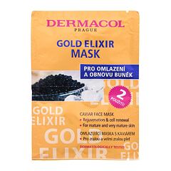 Maska za obraz Dermacol Gold Elixir 16 ml