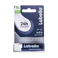 Balzam za ustnice Labello Men Active 24h Moisture Lip Balm SPF15 4,8 g