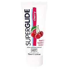 Lubrikanti Hot SuperGlide Cherry 75 ml