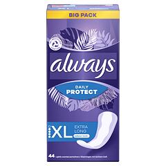 Ščitniki perila  Always Daily Protect Extra Long Odour Lock 44 kos