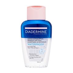 Odstranjevalec ličil za oči Diadermine Waterproof Eye Make-Up Remover 125 ml poškodovana škatla